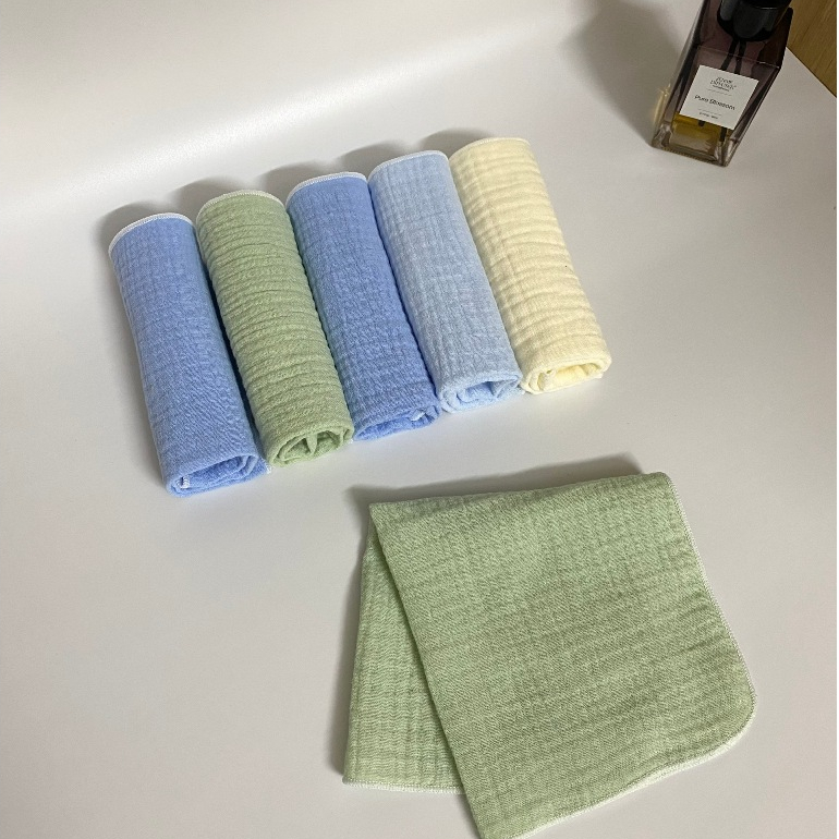 Khăn sữa xô Muslin organic, siêu mềm mại 100% bông organic