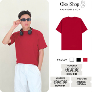 Áo phông trơn nam nữ form basic cotton 250g dày dặn, áo thun basic unisex hot trend