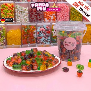 Kẹo Dẻo Đức Có Nhân Siro, Ăn Vặt Panda Pẻn, Kẹo Dẻo 46 vị Nhập Khẩu