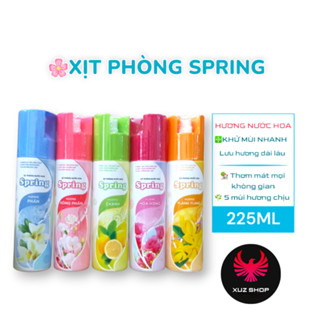 🍃 Spring Xịt Phòng 225ML – Thơm Lâu, Dễ Chịu, Thanh Lọc Không Khí