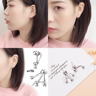 Khuyên tai tráng bạc ( GẠT ĐỂ XEM THÊM ) (ĐẶT HÀNG ĐỂ LẠI GHI CHÚ)