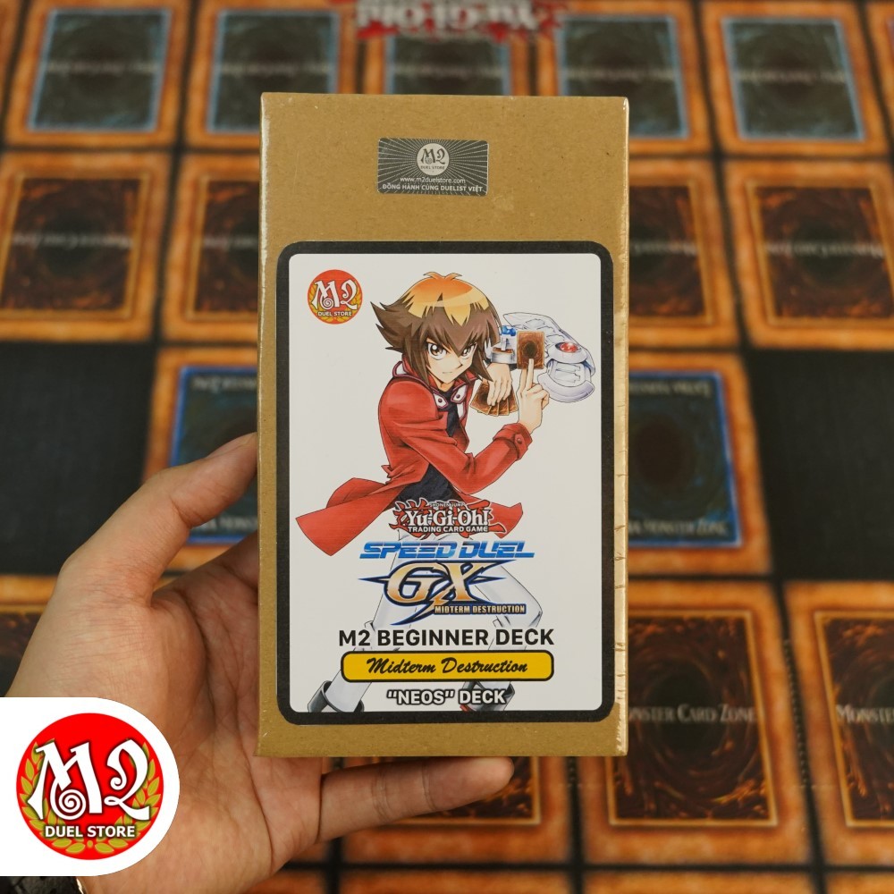 Hộp thẻ bài Yugioh M2 Beginner Jaden Yuki - Hero Neos Deck - SGX4 Speed Duel GX Midterm Destruction