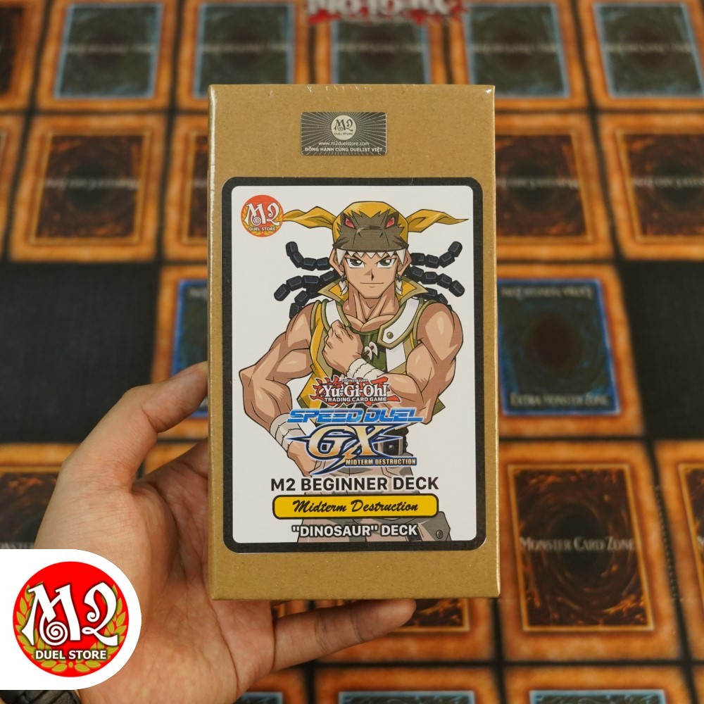 Hộp thẻ bài Yugioh M2 Beginner Tyranno Hassleberry - DINOSAUR Deck - SGX4 Speed Duel GX Midterm Dest