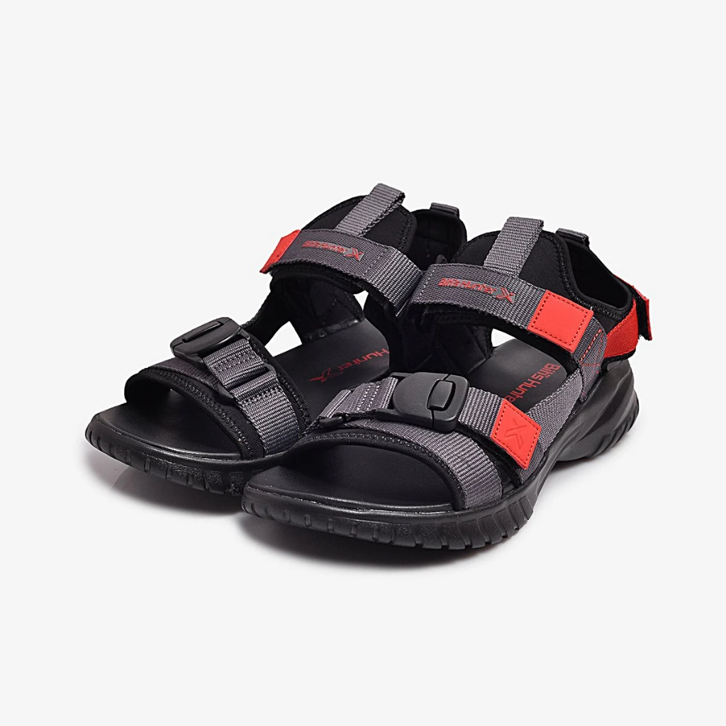 Dép Sandal/ Quai Hậu Nam DEMH01100 Siêu Êm Chống Trơn Trượt Chính Hãng Biti's - Xám