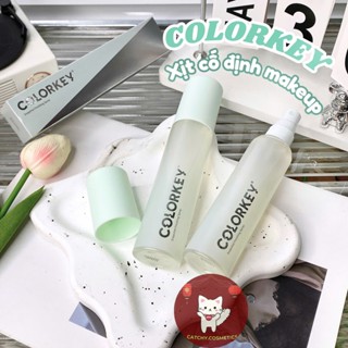 [COLORKEY] Xịt Cố Định Makeup Colorkey Vỏ Xanh Finish Bóng Mượt, Snapshot Finishing Spray, 100ml