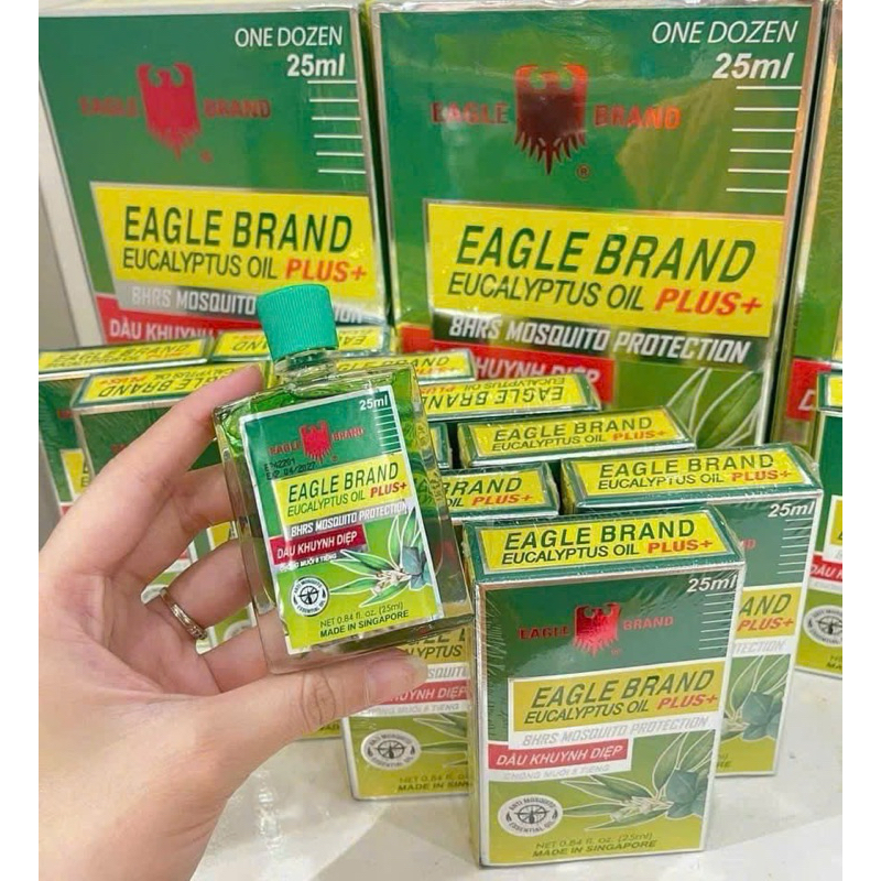 Dầu khuynh diệp Eagle Brand Eucalyptus Oil Plus+