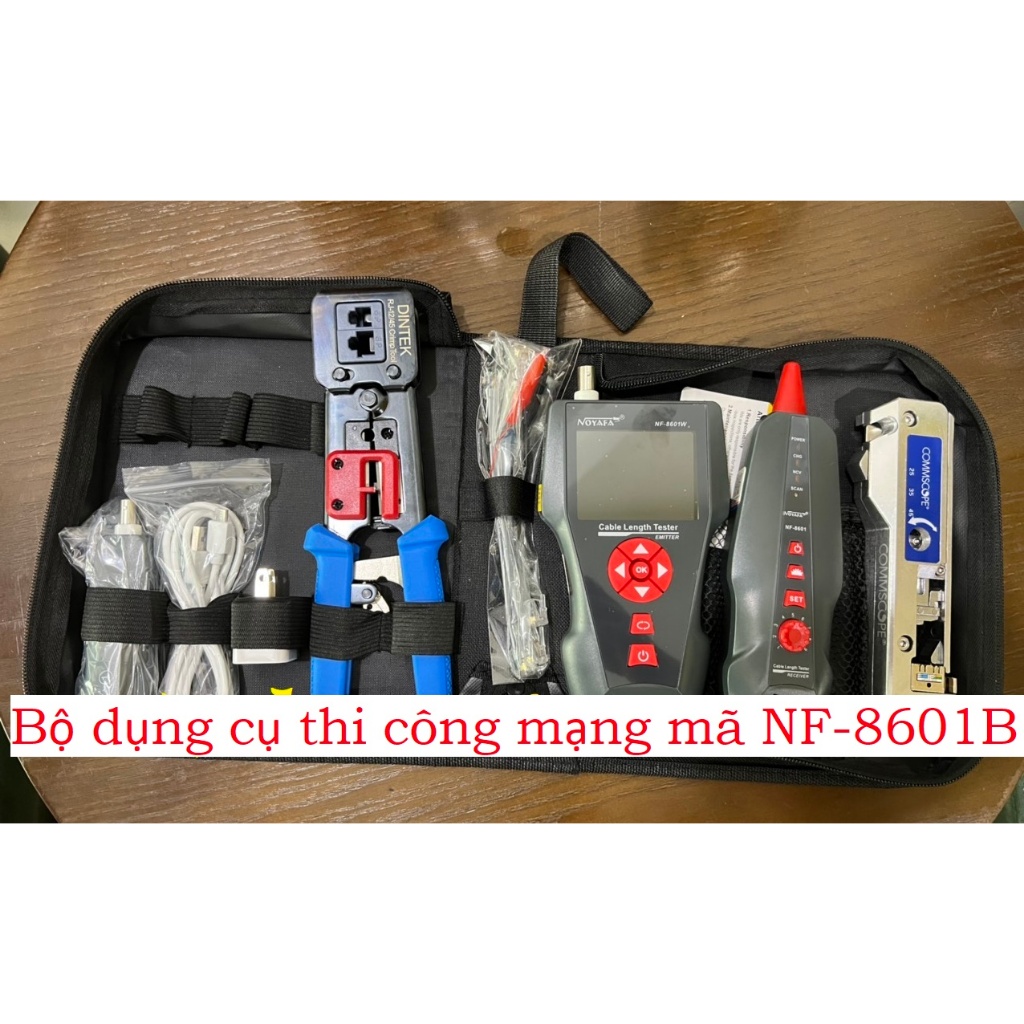 Bộ dụng cụ thi công mạng NF-8601B chuyên nghiệp  sẵn kho