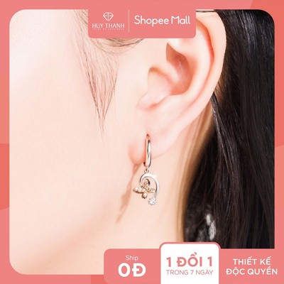 Bông Tai Nữ Vàng Tây 14K BT356 Huy Thanh Jewelry