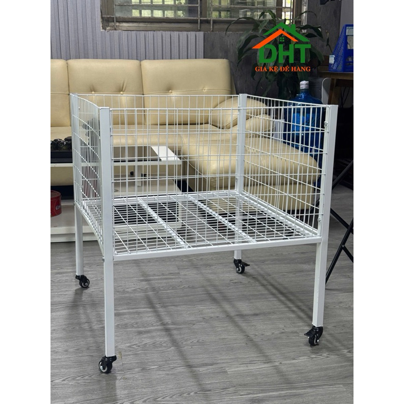 Kệ lưới vuông để hàng siêu thị , Kệ để gấu bông,  ( Cao 70cm x Dài 70cm x Rộng 70cm )