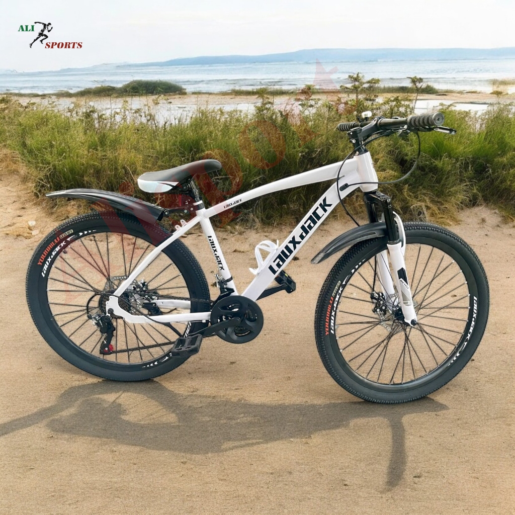 xe đạp thể thao laux jack, Xe đạp ngoài trời Laux Jack có giảm sốc,  bánh 24inh, 26inch , 21 tốc độ