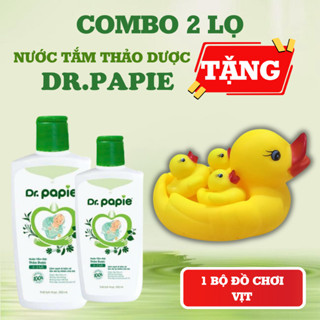 Nước Tắm Thảo Dược Dr Papie Giúp Giảm Mẩn Ngứa Và Rôm Sảy, Hỗ Trợ Làm Sạch, Mát Da Bé