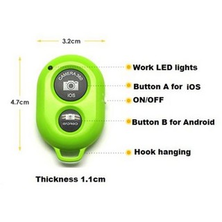 Remote chụp ảnh cho điện thoại Bluetooth Shutter