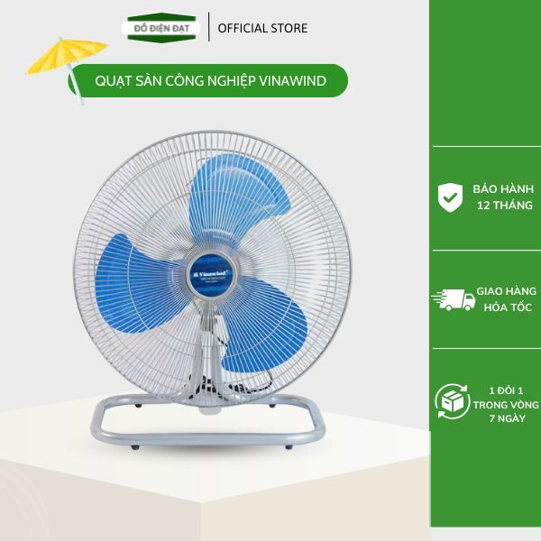 [HỎA TỐC] Quạt sàn công nghiệp Vinawind Điện Cơ Thống Nhất QS500 chân quỳ, bảo hành 12 tháng