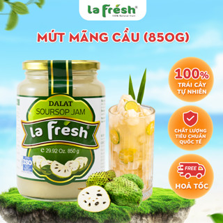Mứt Mãng Cầu LaFresh Đà Lạt Hũ 850G – 90% Trái Cây, Dẻo Ngon Tự Nhiên, Pha Chế – Làm Bánh – Ăn Kèm Tiện Lợi