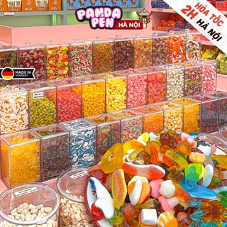 50g Kẹo Dẻo Trái Cây Nhập Khẩu Đức [ ĐẶT TỪ 300GR - Khách Tự Mix Kẹo Đường ], [ Mỗi phân loại = 50GR ], Ăn Vặt Panda Pẻn