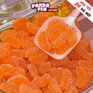 Kẹo Dẻo Hương Vị Trái Cây Tự Nhiên (Cam Tươi/ Xoài Tươi) - Ăn Vặt Panda Pẻn