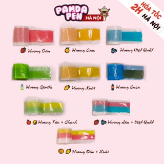 Kẹo Dẻo Cuộn Hương Vị Trái Cây Ăn Vặt Panda Pẻn