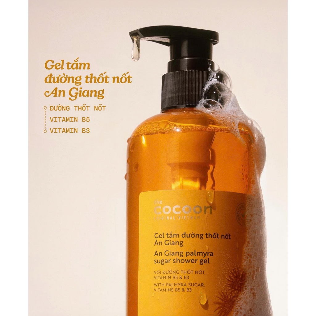 Gel tắm đường thốt nốt An Giang Cocoon 500ml | BigBuy360 - bigbuy360.vn
