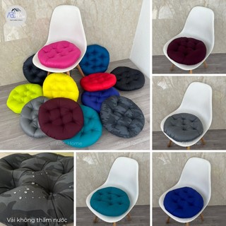  Đệm ngồi bệt nệm ngồi ghế hình tròn chống thấm nước 40x40x6cm 