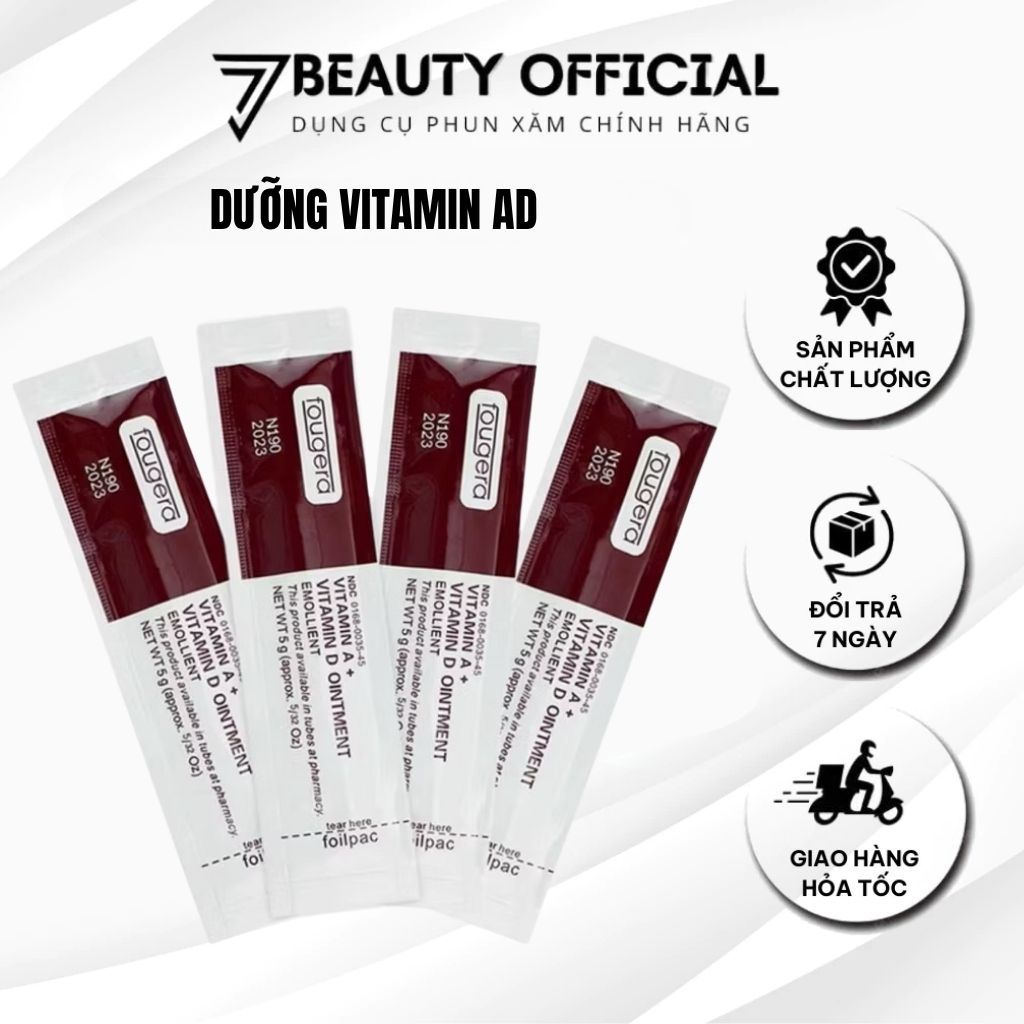 Dưỡng Vitamin AD Dùng Sau Xăm