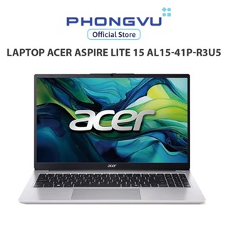  Laptop Acer Aspire Lite 15 AL15-41P-R3U5  Ryzen 7 5700U  Onboard graphics  16GB  512GB  Windows 11  - Bảo hành 12 tháng 