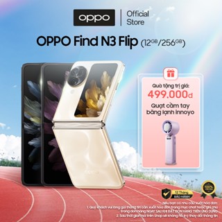 [Voucher 1400k] Điện thoại OPPO FIND N3 FLIP (12GB/256GB) | Điện thoại gập phong cách | 3 Camera - Hàng chính hãng