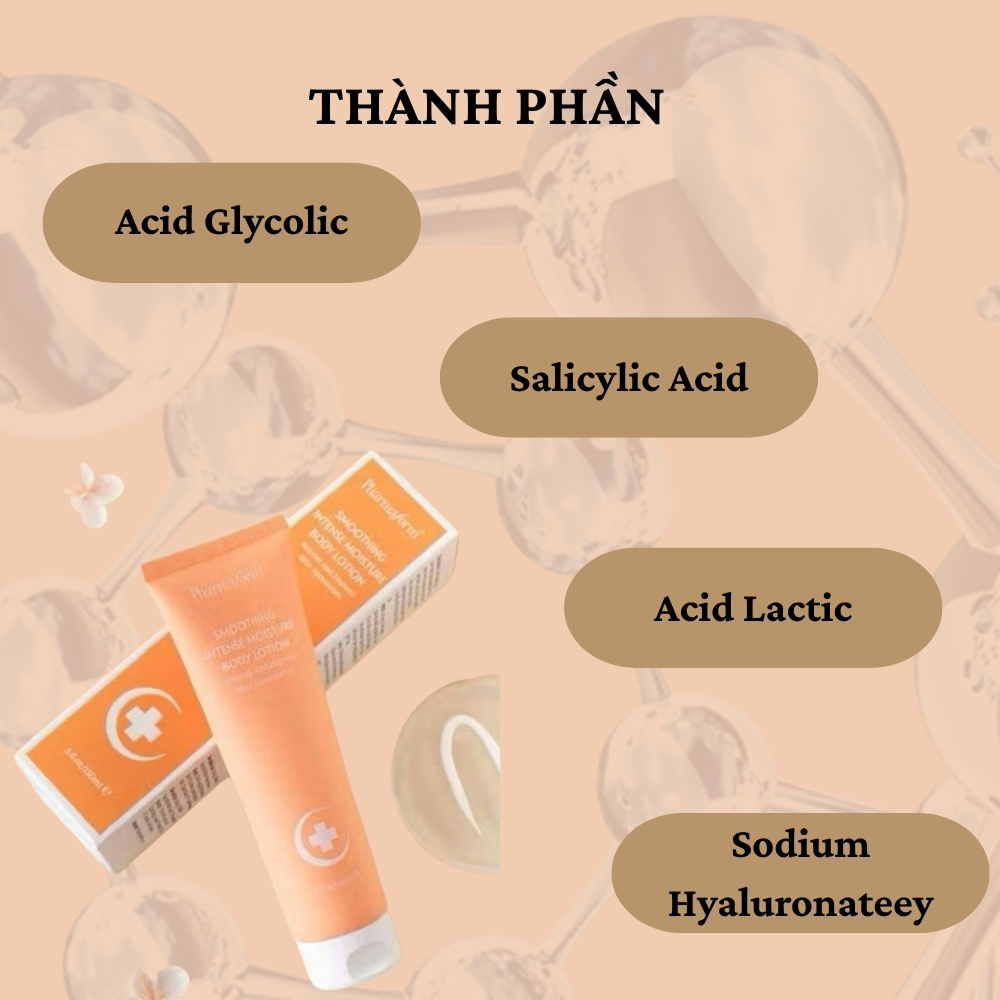 Ảnh 2 của Kem dưỡng  Pharmaform Smoothing Intense Moisture Body Lotion cải thiện tình trạng viêm nang lông