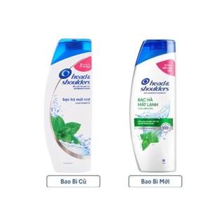 Dầu Gội Head & Shoulders Bạc Hà Mát Rượi 330ml