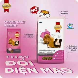  Thức ăn cho chuột Hamster Chuột Lang Bọ Ú Thỏ và các loại thú gặm nhấm - Gói 1kg- 3kg 