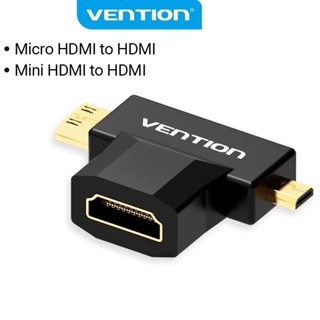  Cáp Chuyển Đổi Micro   Mini HDMI Ra To HDMI Âm Cho Máy Ảnh Vention 