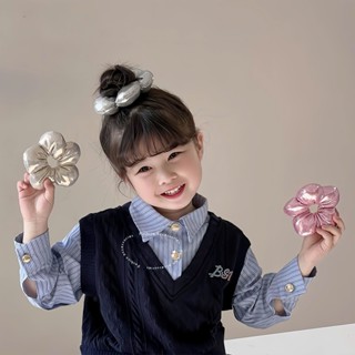 Dây Cột Tóc Phao Hoa 5 Cánh Phồng Size Nhỏ Cho Bé Gái Xinh Xắn Tiểu Thư Dễ Thương CB1