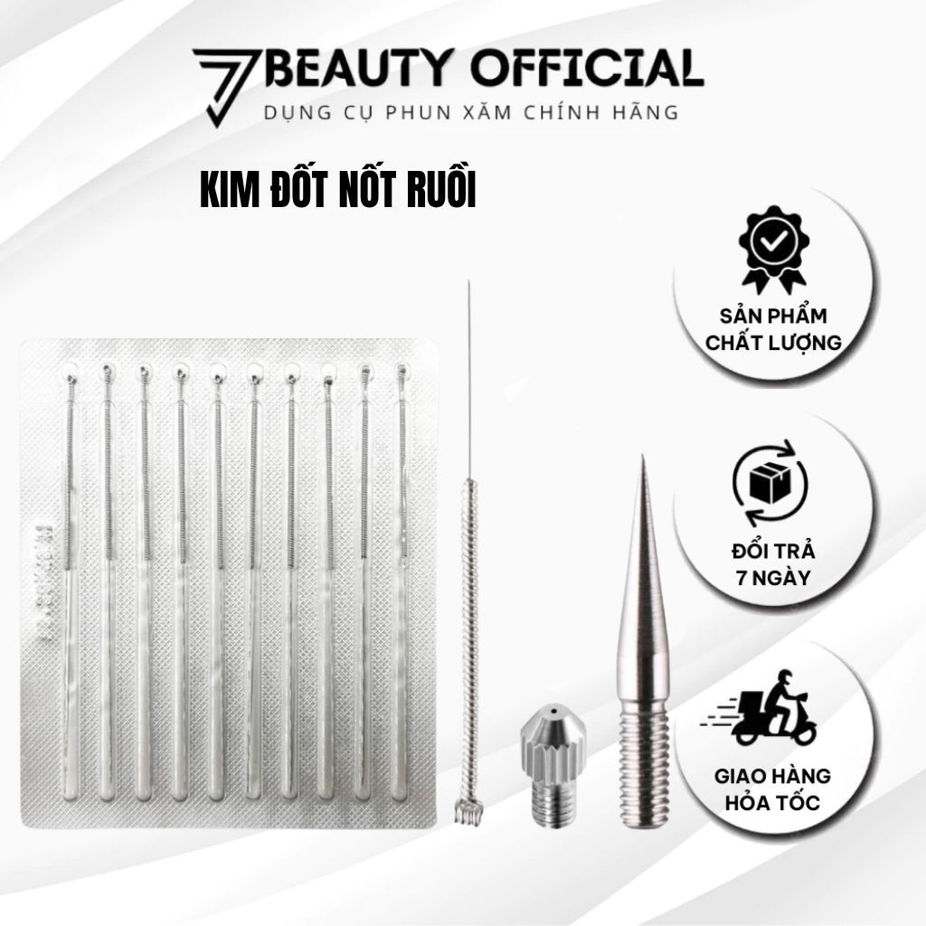 Kim Đốt Nốt Ruồi Phun Xăm,Spa