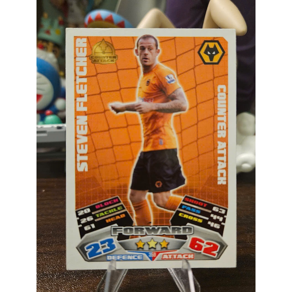 Thẻ Steven Fletcher Topps Match Attax 2011/2012 (Wolves) (11/12)