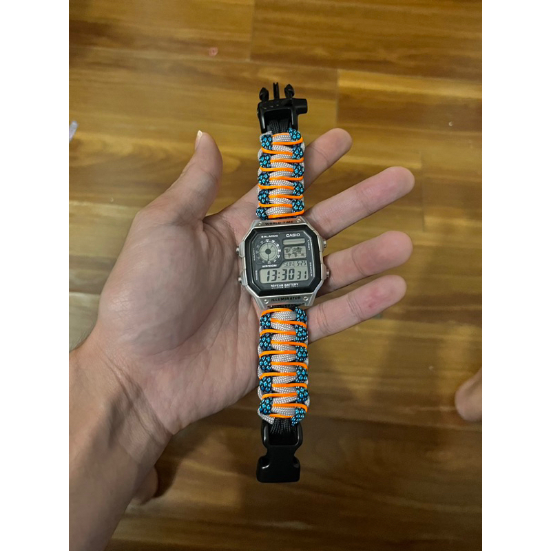 Pannacord - Dây đồng hồ Casio ae1200