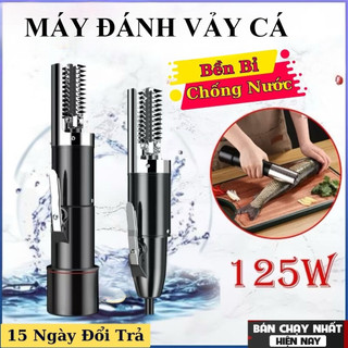  Máy Đánh Vảy Cá Cầm Tay Công Suất Lớn 125W Chống Nước 