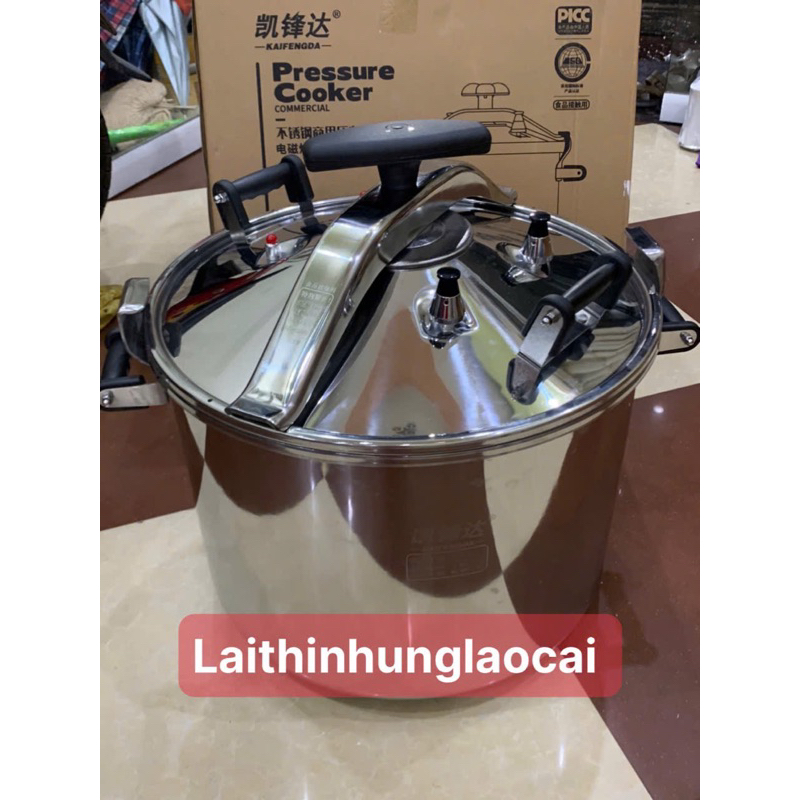(New)Nồi áp suất 80lít chất liệu inox đun được các loại bếp