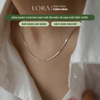 [BH Trọn Đời] Dây Chuyền Bạc Ý S925 Thanh Lịch Thời Trang Cho Nam