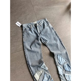 Quần Jeans nam custom form suông
