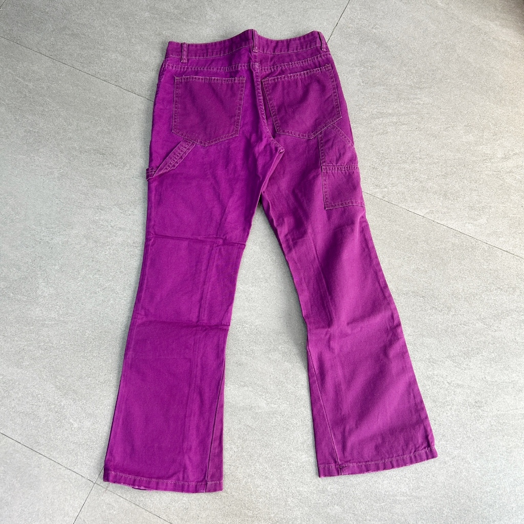 Quần Purple Star Double Knee Flare Jeans