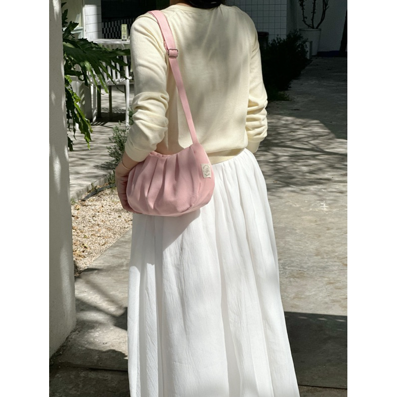 Túi vải tote thiết kế đeo chéo Butter Club Moon bag nhiều màu