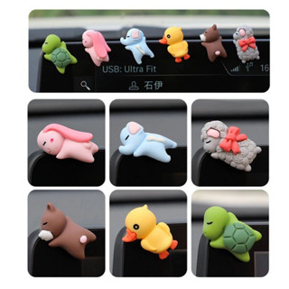 Sét 6 hình động vật dán taplo ô tô