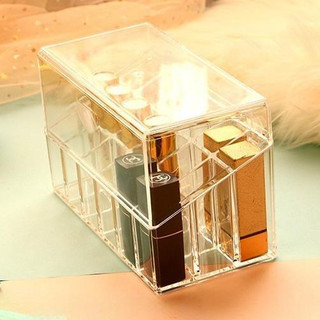 Hộp Đựng Son Có Nắp - 18 Ô