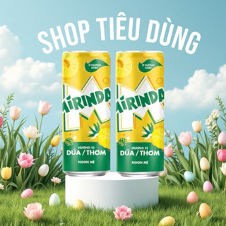  Nước Ngọt Mirinda Vị Dứa 6 Lon X 390ml 