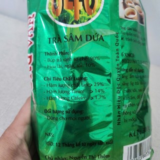 [Bịch 300g] trà Long Vân sâm dứa - Túi xanh