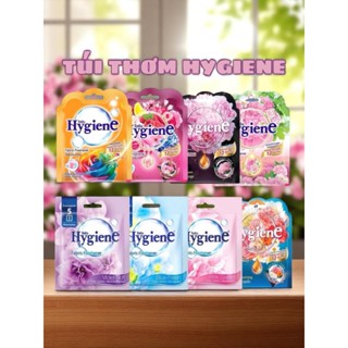 Combo 5 Túi Thơm Khử Mùi HYGIENE Thái Lan 8g (9 Mùi) Treo Xe Hơi, Tủ Quần Áo, Phòng Tắm