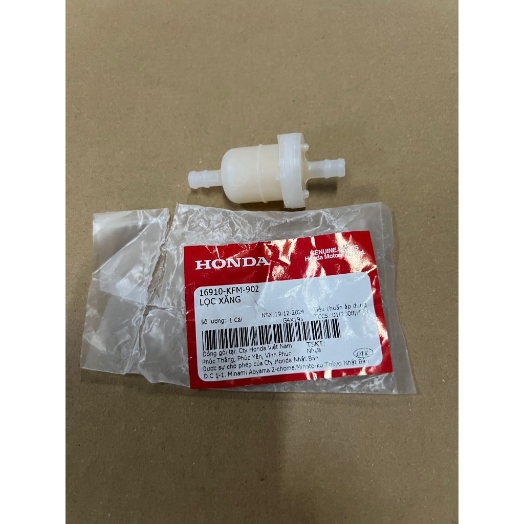 lọc xăng wave , super dream 16910-KFM-902