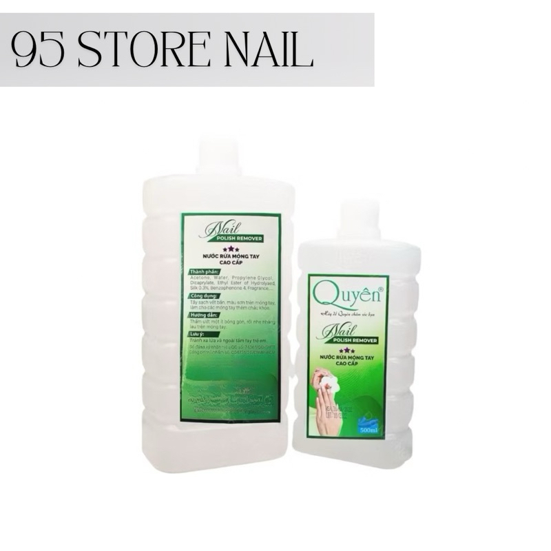 Axeton Quyên , nước rửa móng tay cao cấp mẫu mới chính hãng