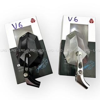 Gương Mview 10 Cạnh Mẫu V6 Full CNC Chuẩn Loại 1 Lắp Như Zin Cho Mọi Loại Xe Máy
