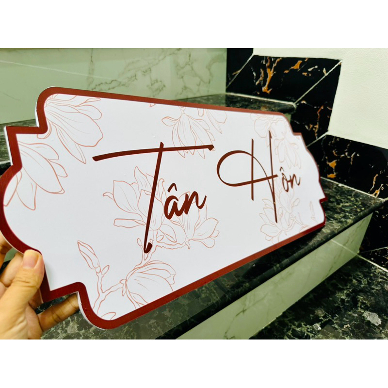 TA 102 - BẢNG VU QUY, TÂN HÔN, ĐÍNH HÔN, THÀNH HÔN/ BẢNG DECOR TIỆC CƯỚI FOMEX 5LI KHÔNG THẤM NƯỚC