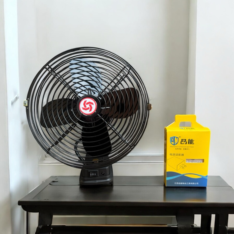 ⚡CẮM ĐIỆN  220V⚡  QUẠT TÍCH ĐIỆN 8 INCH CHÂN PIN PHỔ THÔNG MAKITA – CẮM ĐIỆN TRỰC TIẾP –DÙNG PIN 18-21V VÔ CÙNG TIỆN LỢI